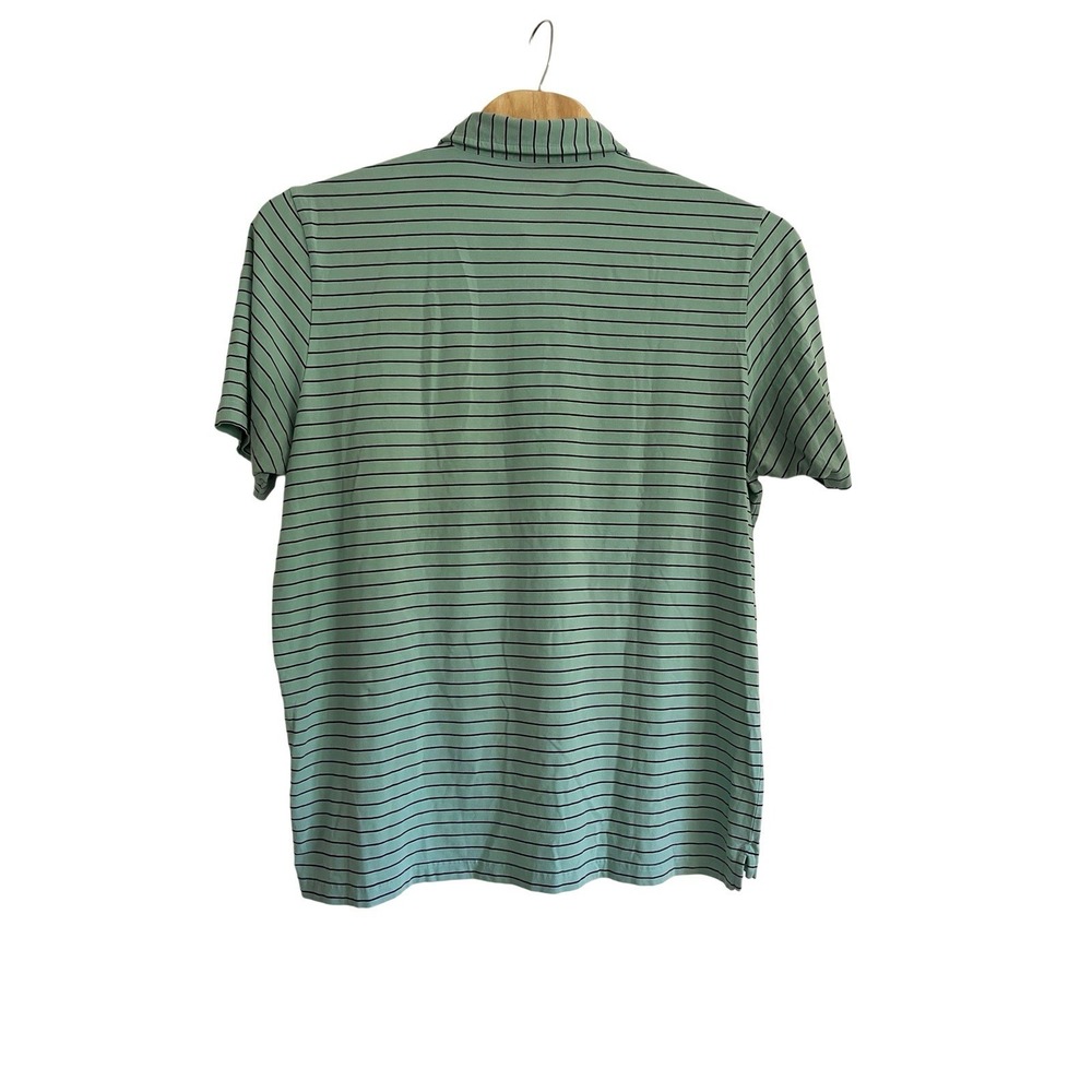Peter Millar Men's Golf Polo Shirt Size 2XL Blue. Striped Casual Comfort Logo - Picture 2 of 5
